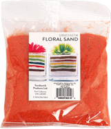 Floral Colored Sand, 1 lb (454 g), Orange
