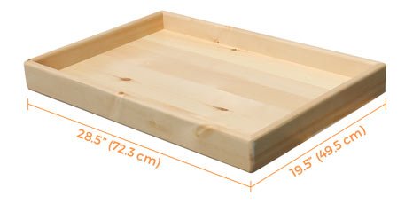 Handcrafted Sand Tray in Pine Finish